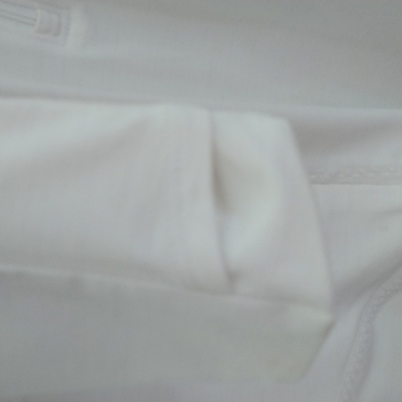 Athleta White Quarter Zip Athletic Yoga Top Jacket S - Picture 6 of 12